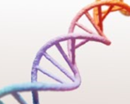 DNA strand graphic